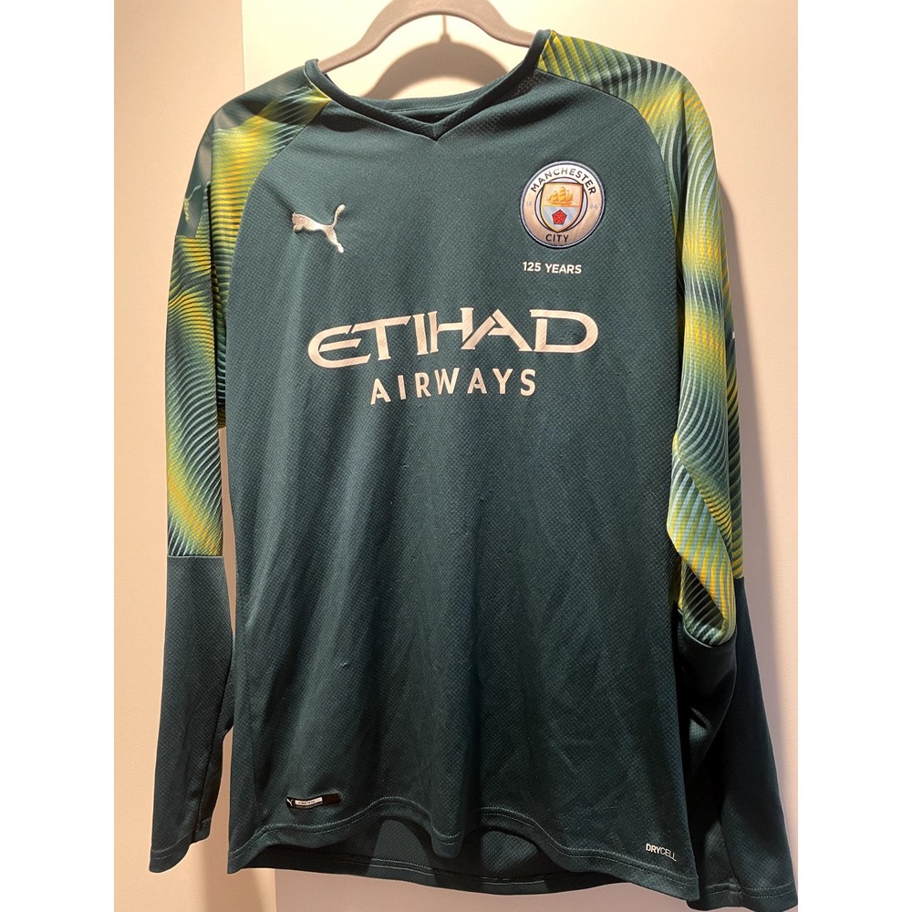 Manchester City 2019-2020 Goalkeeper Long sleeve Jersey PUMA Size L